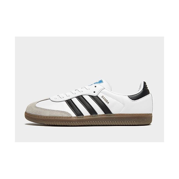 adidas Originals Samba OG Shoes - Cloud White / Core Black / Clear Granite - Womens, Cloud White / Core Black / Clear Granite
