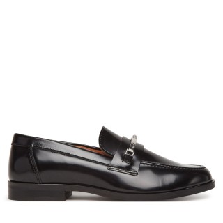 Halbschuhe Calvin Klein Moc Loafer W/Ml - Lth HW0HW02342 Schwarz