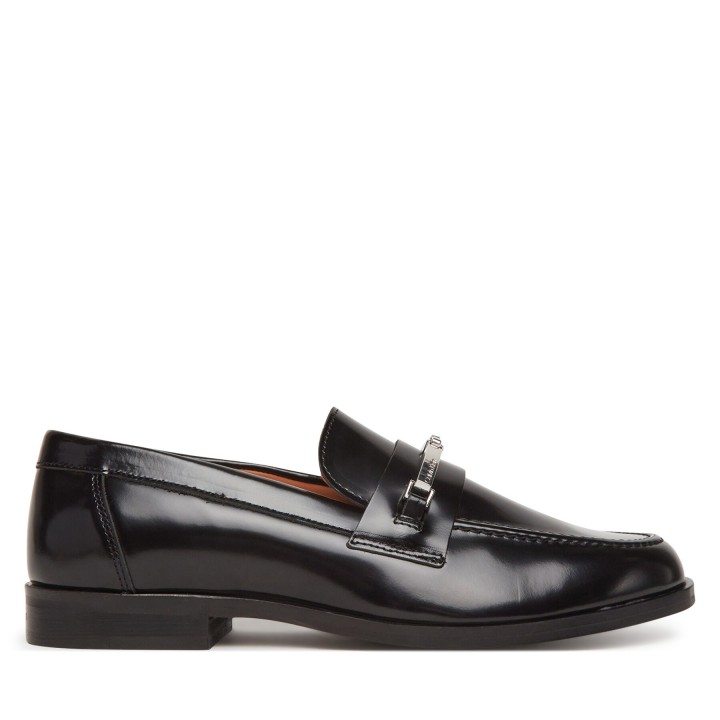 Halbschuhe Calvin Klein Moc Loafer W/Ml - Lth HW0HW02342 Schwarz