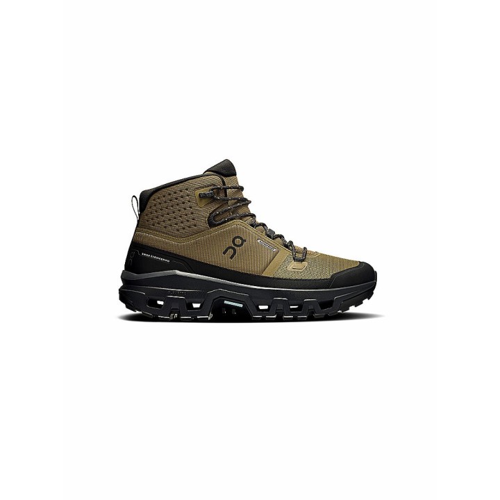 ON Herren Wanderschuhe Cloudrock Mid WP olive | 40 1/2