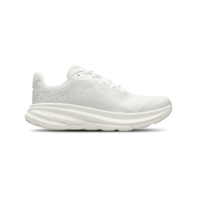 Hoka Clifton 9 Unisex Schuhe - Weiß - Größe: 36 2/3 - Plastic/Polycarbonate - Foot Locker