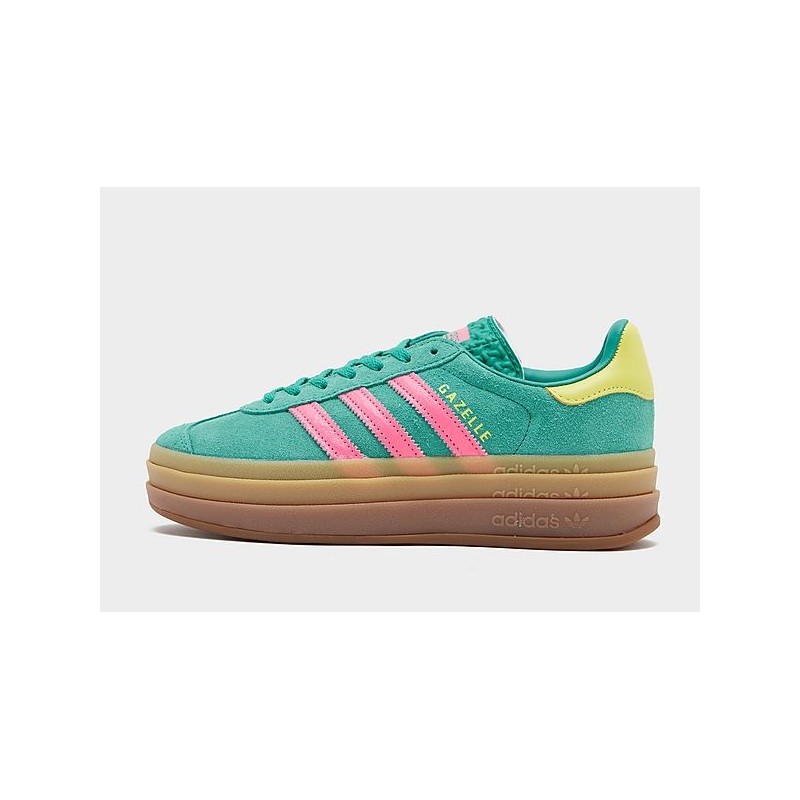 adidas Originals Gazelle Bold Women's - Green - Womens, Green