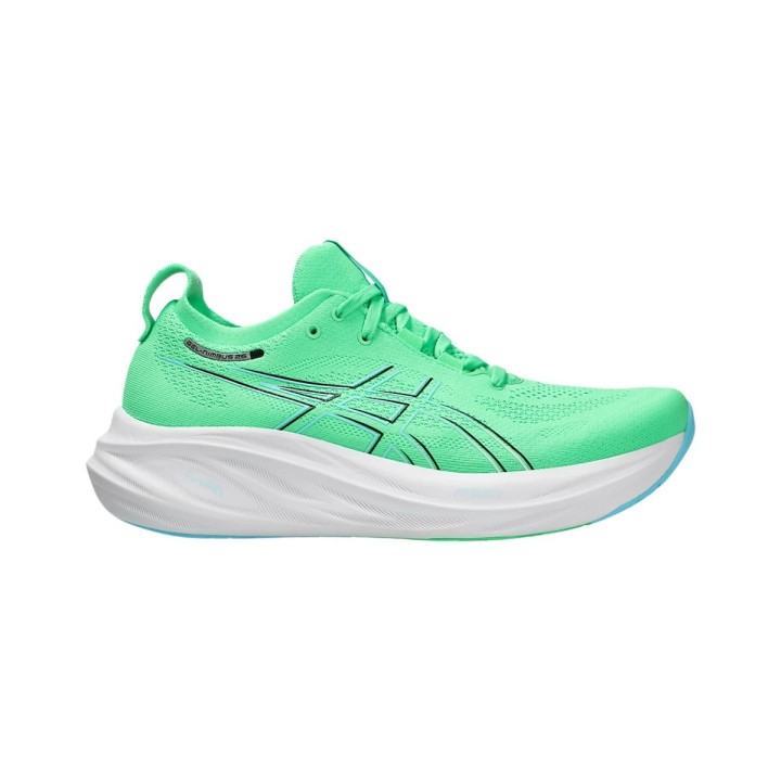 Asics Gel-Nimbus 26 Schuhe Grün Weiß, Größe 42 - EUR