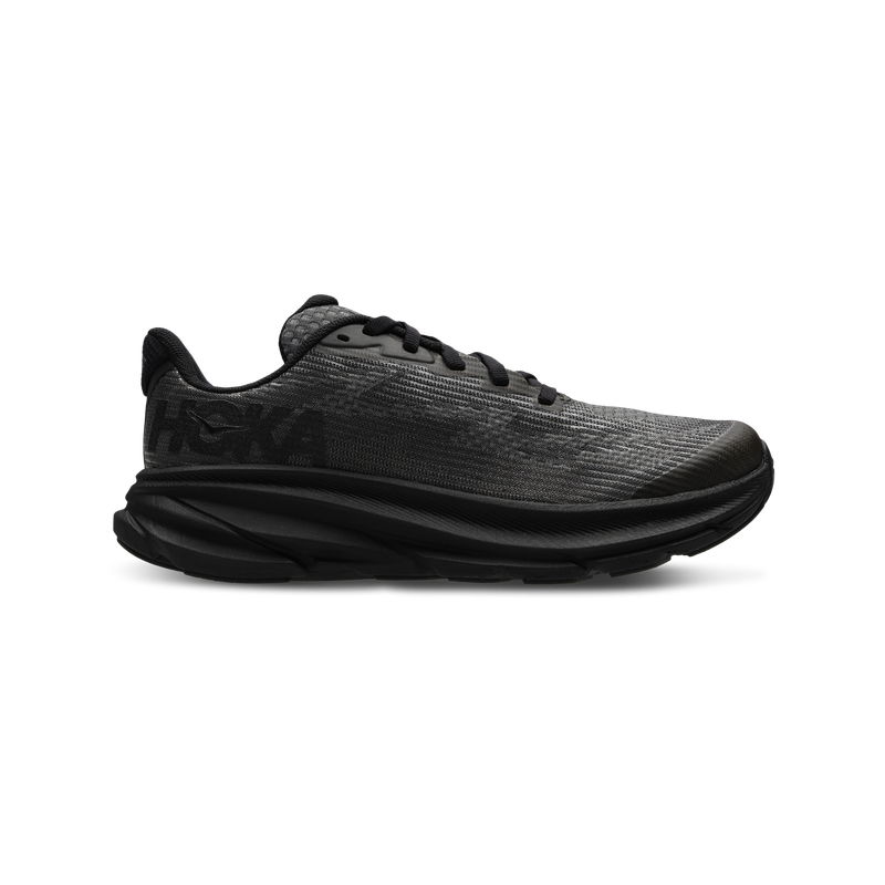 Hoka Clifton 9 Unisex Schuhe - Schwarz - Größe: 36 2/3 - Plastic/Polycarbonate - Foot Locker