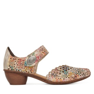 Halbschuhe Rieker 43753-91 Bunt