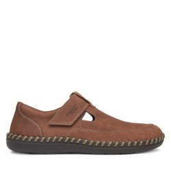 Halbschuhe Rieker B2452-24 Braun