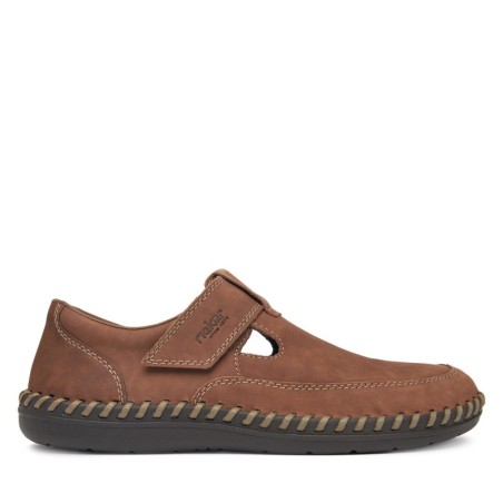Halbschuhe Rieker B2452-24 Braun
