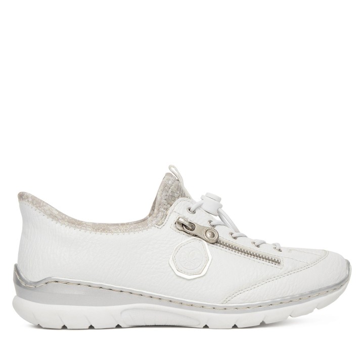 Halbschuhe Rieker L32F1-80 Weiß