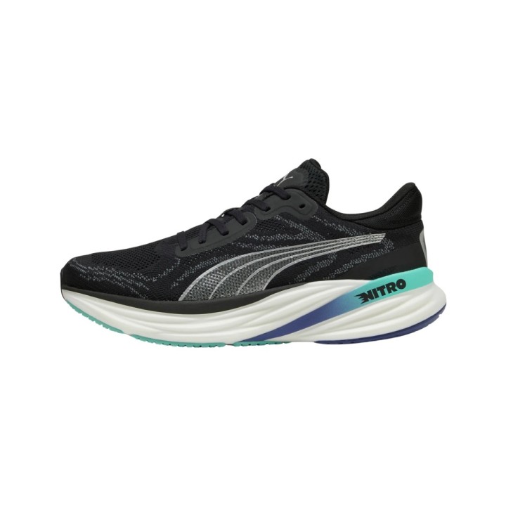Puma Magnify Nitro 2 Schuhe Schwarz Blau SS25, Größe 41 - EUR