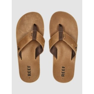 Reef Leather Smoothy Sandalen bronze brown