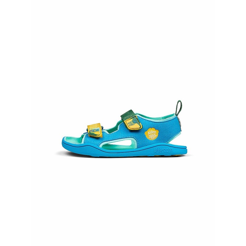 AFFENZAHN Kinder Sandalen AIRY Bär türkis | 21