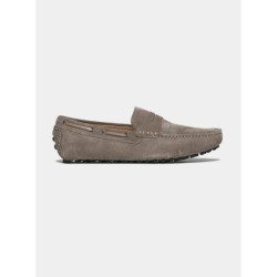 Bootsmokassins aus Wildleder