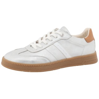 TOM TAILOR Sneaker, Schnürer, Freizeitschuh, Halbschuh mit Kontrastbesatz an der Ferse