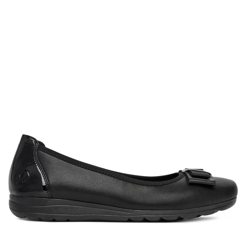 Halbschuhe Rieker L9366-00 Schwarz