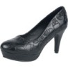 Rock Rebel by EMP - Rock High Heel - High Heels With Skull Pattern - EU37 bis EU41 - für Damen - Größe EU37 - schwarz