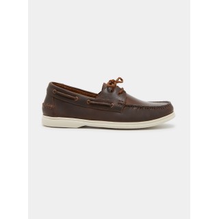 Schnürhalbschuhe aus Leder