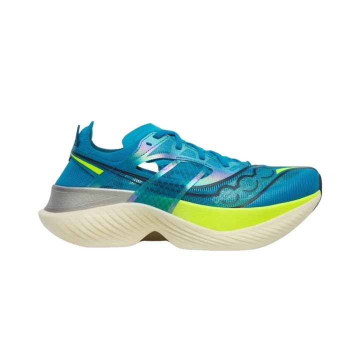 Saucony Endorphin Elite Blau Grün  Schuhe, Größe 40,5 - EUR