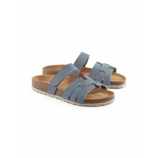 Klett-Pantolette Korkfußbett