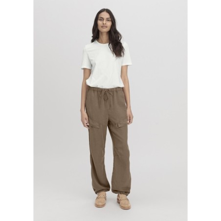 hessnatur Damen Loafer aus chromfrei gegerbtem Nubuk-Leder - braun - Größe 36