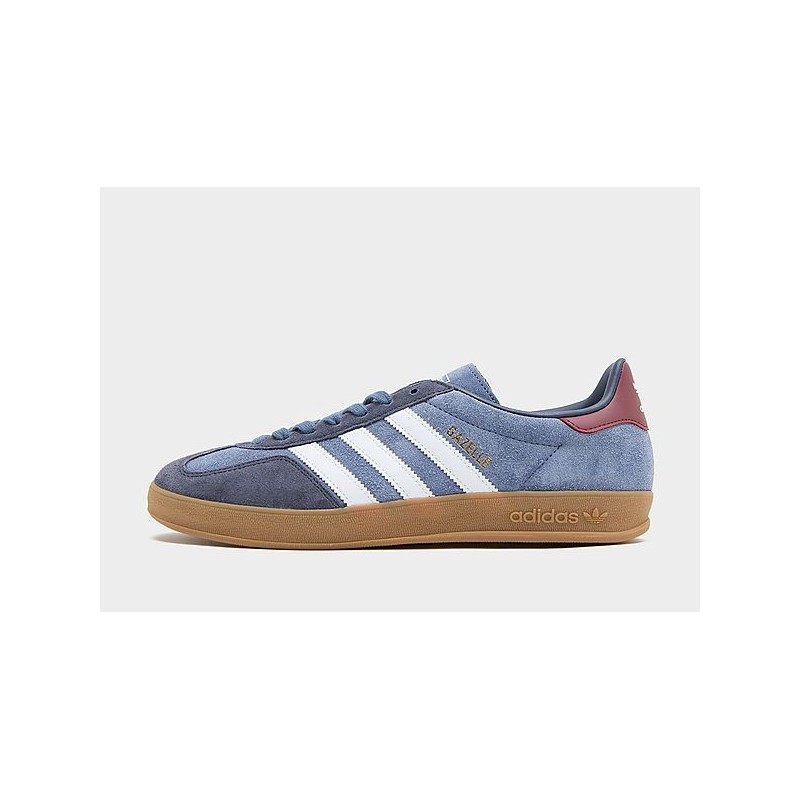adidas Originals Gazelle Indoor - Blue - Mens, Blue