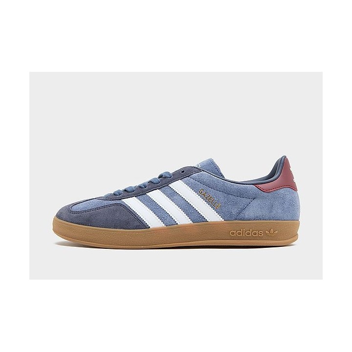 adidas Originals Gazelle Indoor - Blue - Mens, Blue