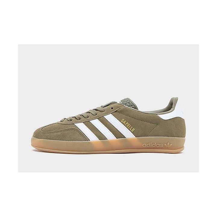 adidas Originals Gazelle Indoor - Green - Mens, Green