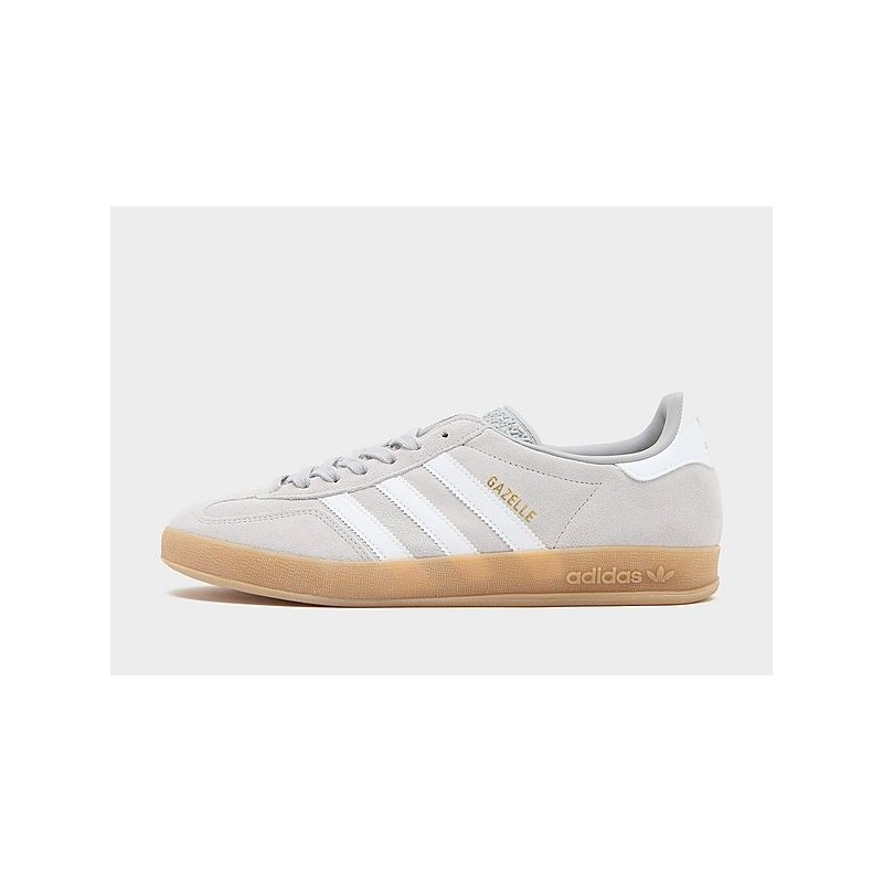 adidas Originals Gazelle Indoor - Grey - Mens, Grey