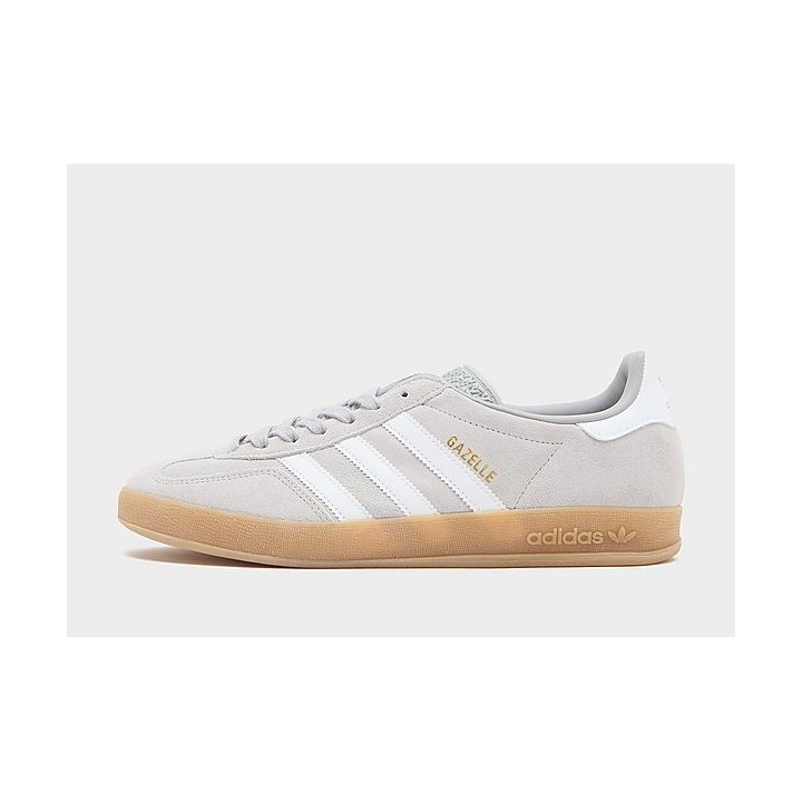 adidas Originals Gazelle Indoor - Grey - Mens, Grey