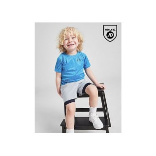 Under Armour UA Tech Emboss T-Shirt/Shorts Set Infant - Blue, Blue