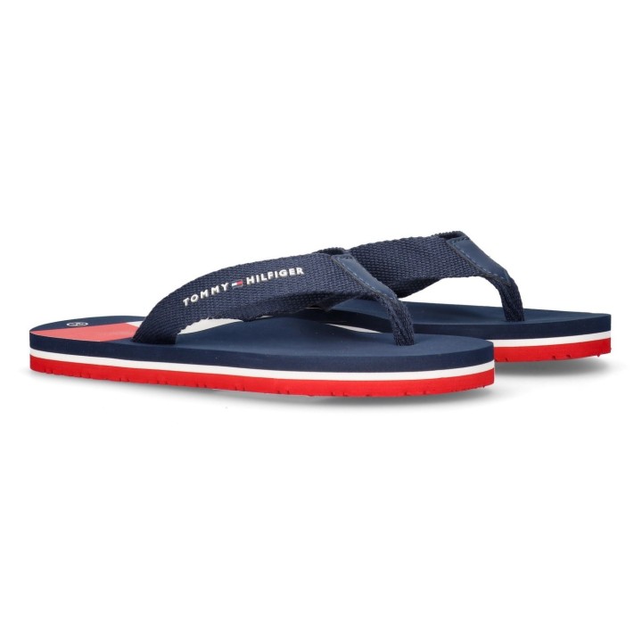 Tommy Hilfiger Zehentrenner, Slides, Sandale mit Zehensteg