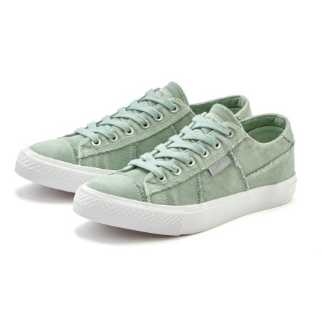 Elbsand Sneaker "Schnürschuh", Schnürhalbschuh, Freizeitschuh aus Textil, Used-Look VEGAN