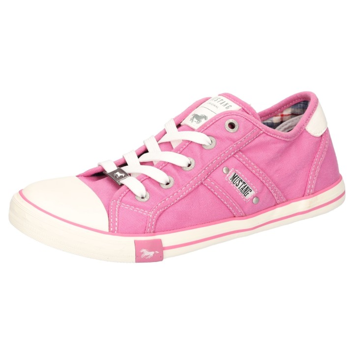 Mustang Shoes Sneaker, Freizeitschuh, Halbschuh, Schnürschuh mit Mustang Markenlabel