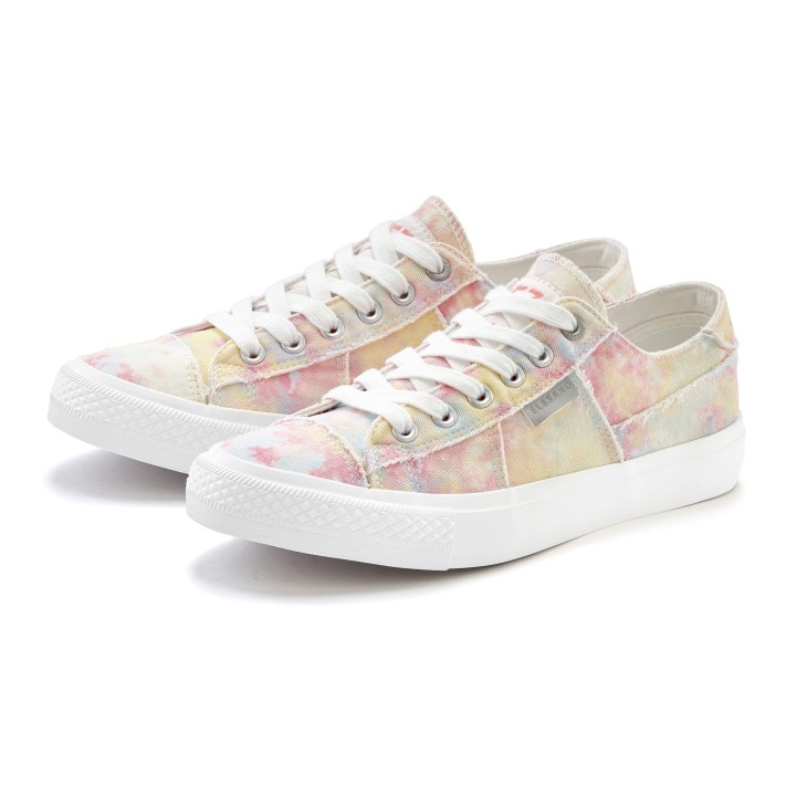 Elbsand Sneaker "Schnürschuh", Schnürhalbschuh, Freizeitschuh aus Textil, Used-Look VEGAN