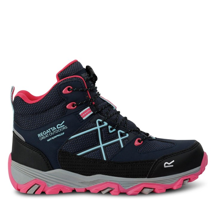 Trekkingschuhe Regatta Samaris III Jnr RKF834 Dunkelblau