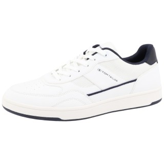 TOM TAILOR Sneaker, Freizeitschuh, Halbschuh, Schnürschuh mit gepolstertem Schaftrand