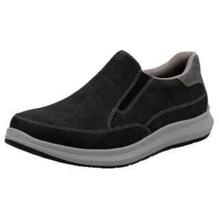 Rieker Slipper, Slip-on-Sneaker, Halbschuh, Loafer, Freizeitschuh mit Gummizug