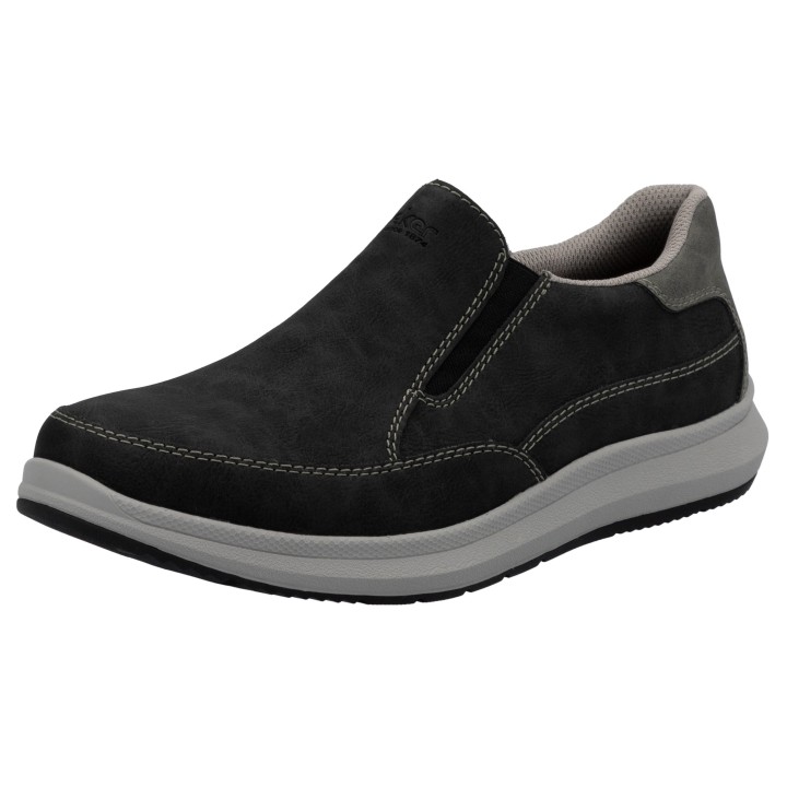 Rieker Slipper, Slip-on-Sneaker, Halbschuh, Loafer, Freizeitschuh mit Gummizug