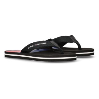 Tommy Hilfiger Zehentrenner, Slides, Sandale mit Zehensteg