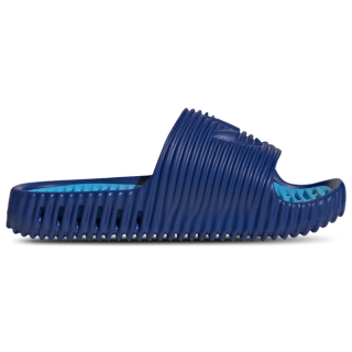 Adidas adilette Damen Flip-Flops und Sandalen - Blau - Größe: 36 2/3 - Gummi - Foot Locker