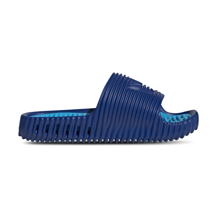 Adidas adilette Damen Flip-Flops und Sandalen - Blau - Größe: 36 2/3 - Gummi - Foot Locker