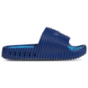 Adidas adilette Damen Flip-Flops und Sandalen - Blau - Größe: 36 2/3 - Gummi - Foot Locker