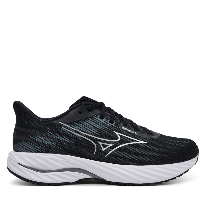 Laufschuhe Mizuno Wave Inspire 21 J1GC2545 Schwarz