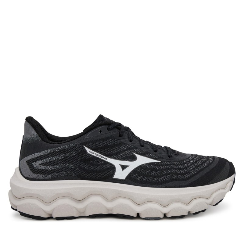 Laufschuhe Mizuno Wave Horizon 8 J1GC2526 Schwarz