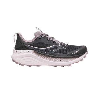 Saucony Xodus Ultra 3 Schuhe Schwarz Lila SS25 Damen, Größe 39 - EUR