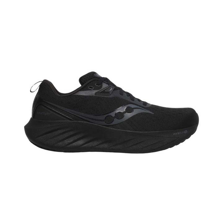 Saucony Triumph 22 Schuhe Schwarz SS25, Größe 41 - EUR