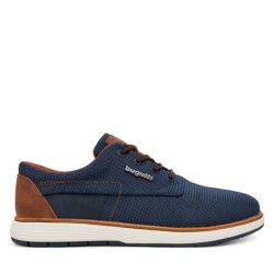 Halbschuhe Bugatti 321-AS403-6900 Dunkelblau