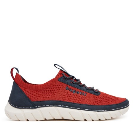 Halbschuhe Bugatti 321-ASM01-6950 Rot