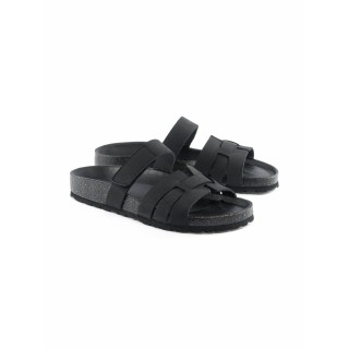 Klett-Pantolette Korkfußbett