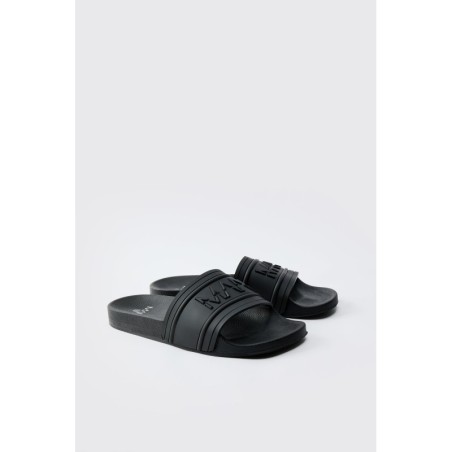 Original Man Slides - Schwarz - 41, Schwarz