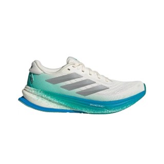 Adidas Supernova Rise 2 Berlin Marathon Weiß Grün SS25 Damen-Schuhe, Größe UK 5